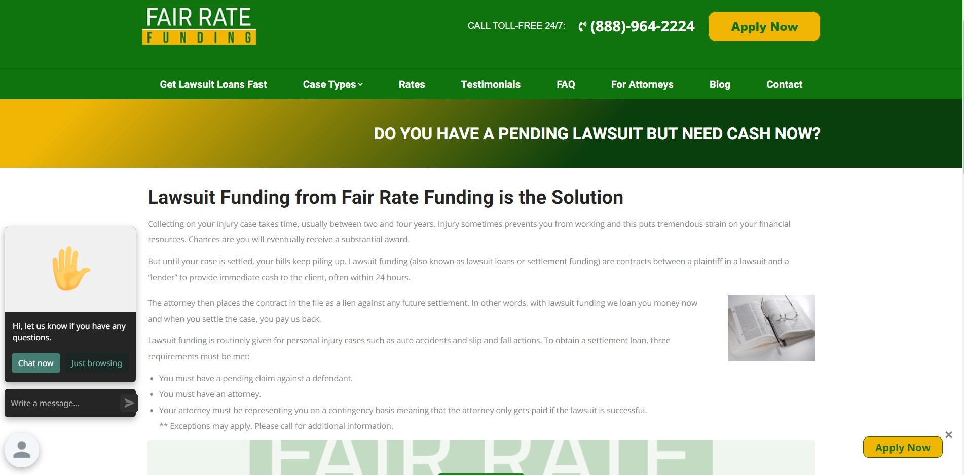 Fair Rate Funding Slide 2