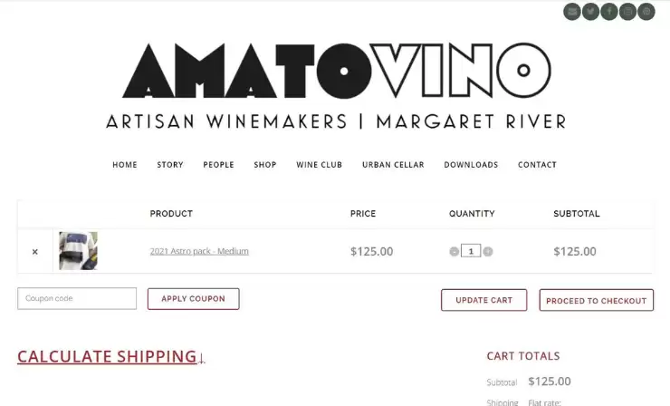project- Amato Vino