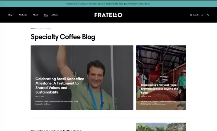 project- fratellocoffee