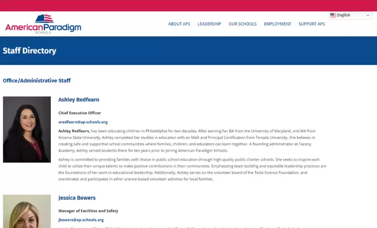 project- American Paradigm Schools