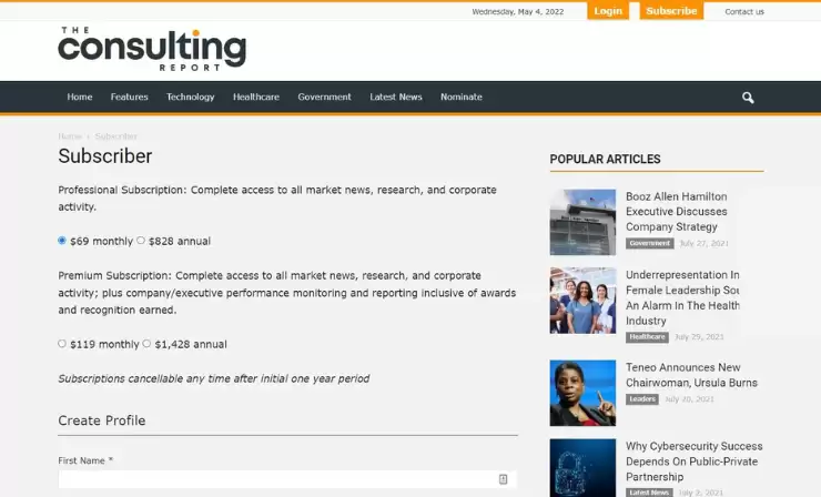 project- The Consulting Report