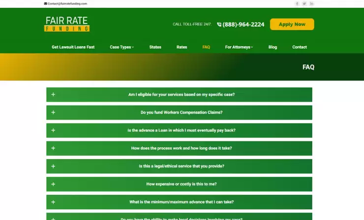 project- fair rate