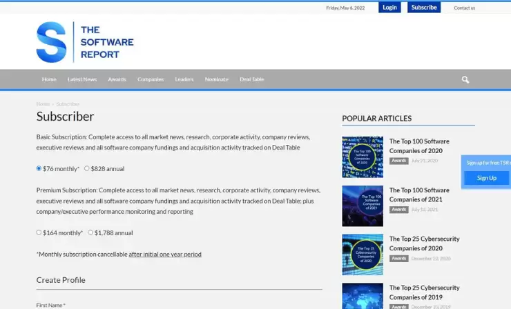 project- The Saas Report