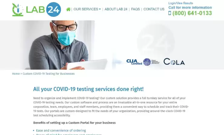project- Lab 24 Inc