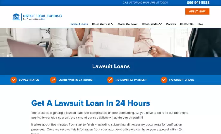project- Direct Legal Funding