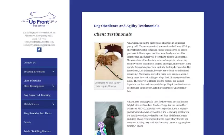 project- Up Front Dog Training Center (3)