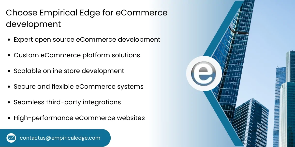 Empirical Edge provides eCommerce solutions