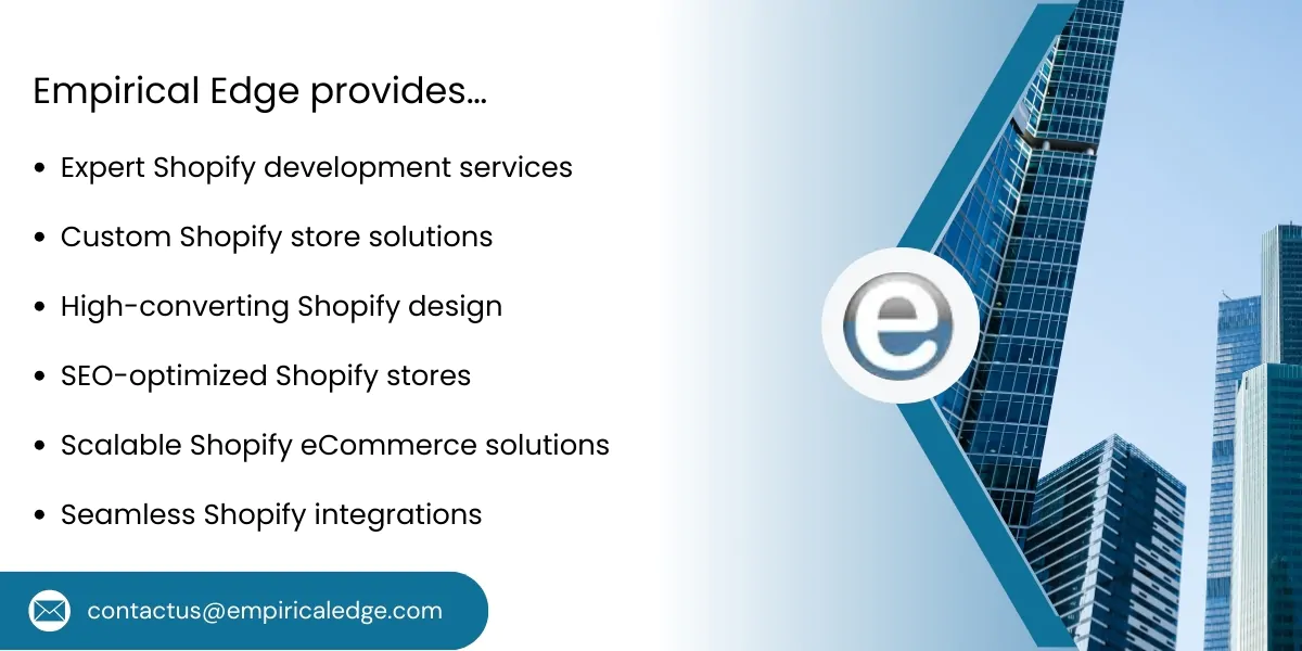 Expert Shopify development services
