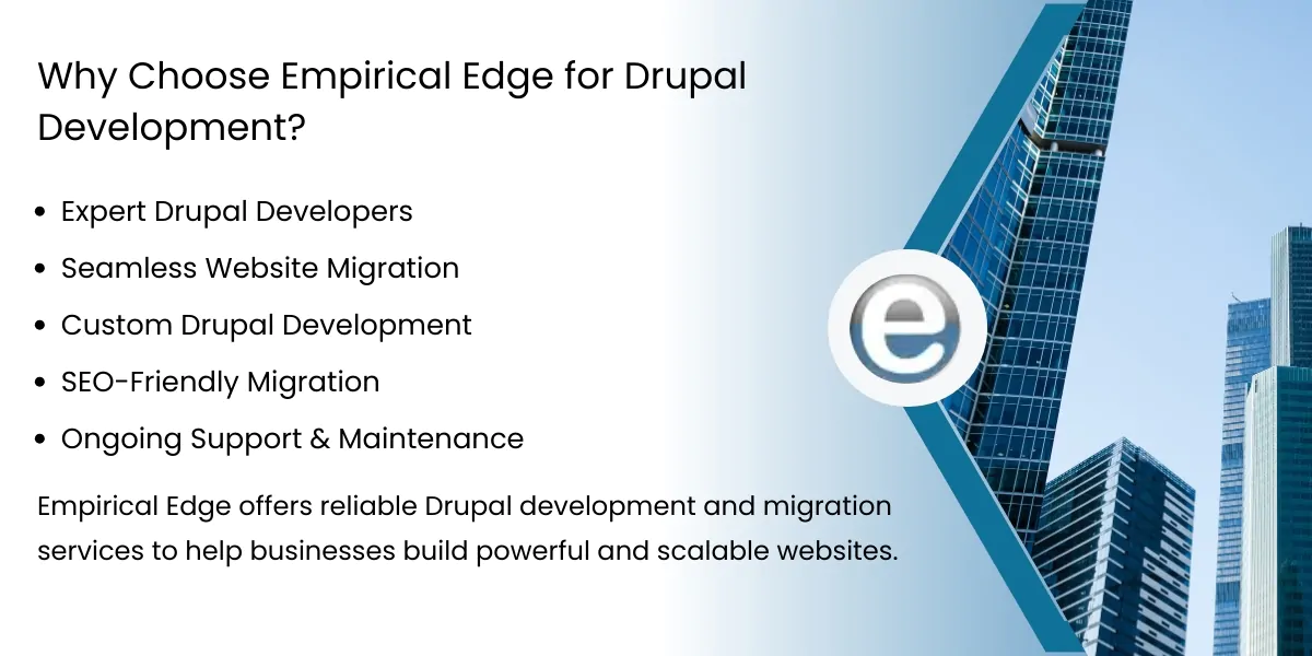 Why Choose Empirical Edge for Drupal Development