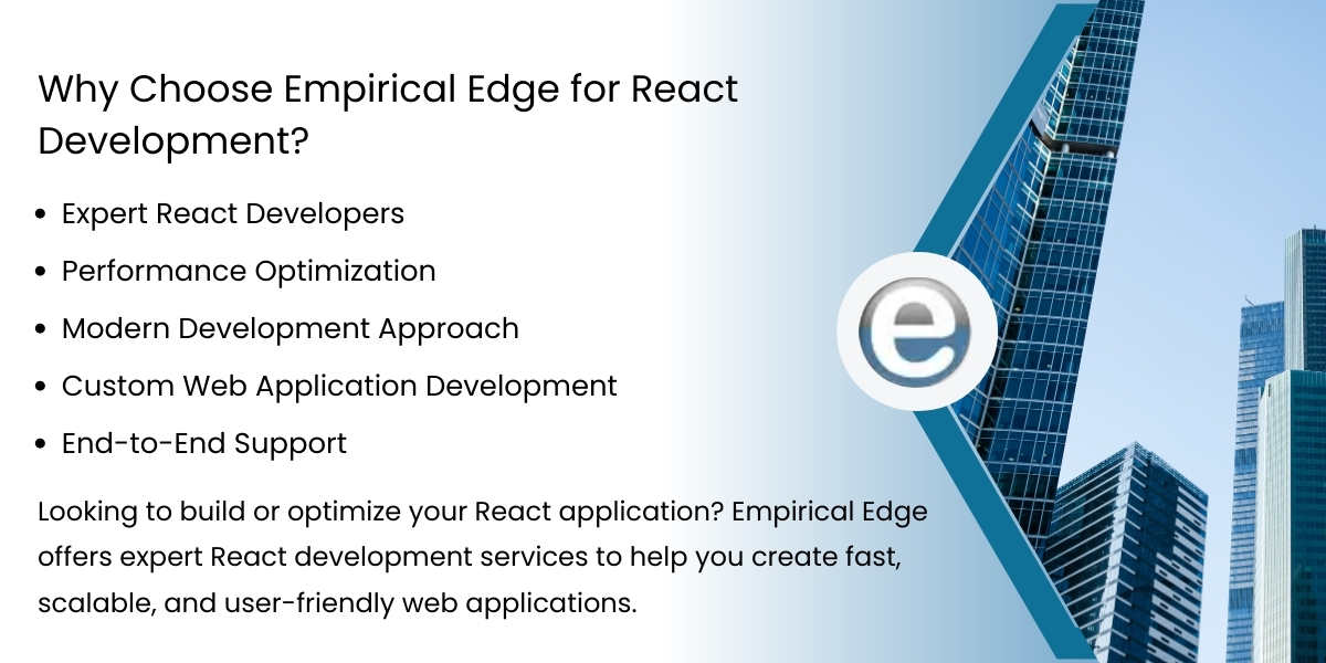 Why Choose Empirical Edge for React Development