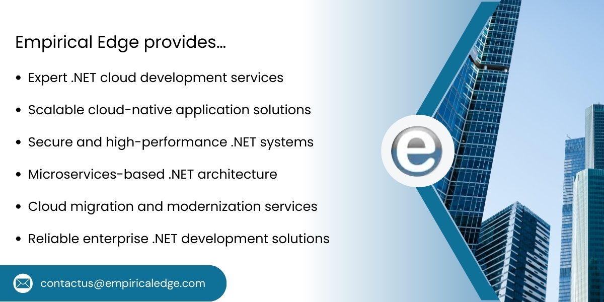 dotNET cloud development services by Empirical Edge