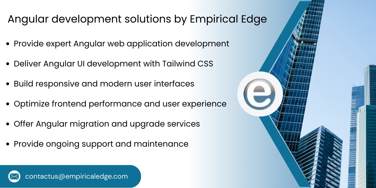 Angular development solutions by Empirical Edge
