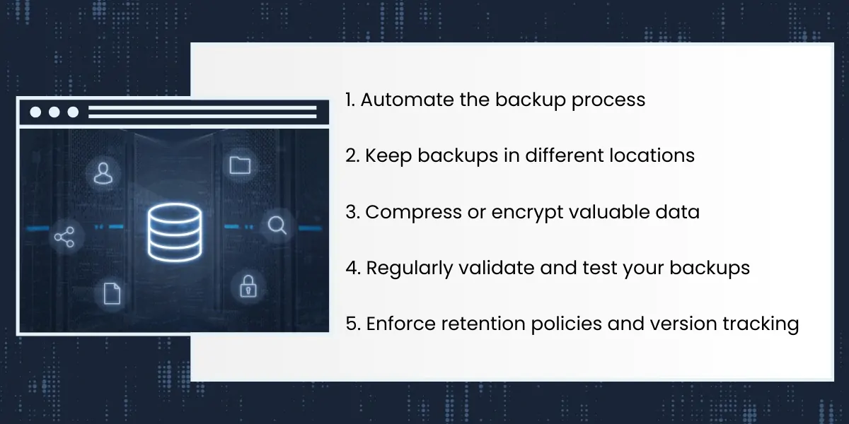 Best Practices for MySQL Backup and Restore