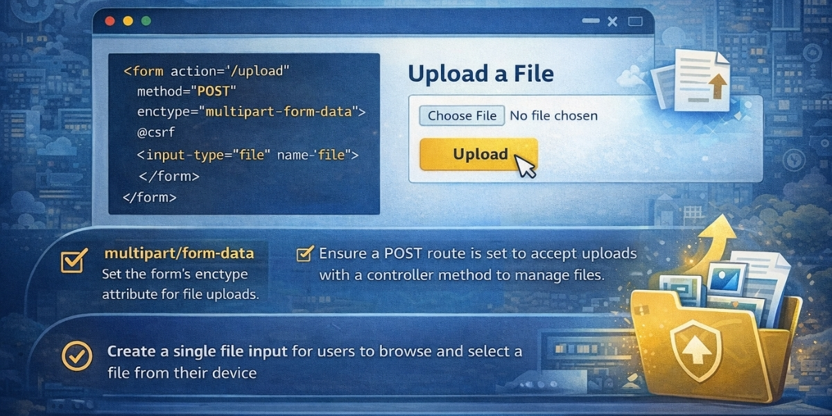 Creating the File Upload Form