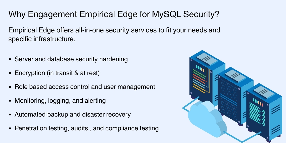 Why Engagement Empirical Edge for MySQL Security