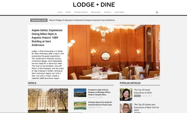 Lodge and Dine