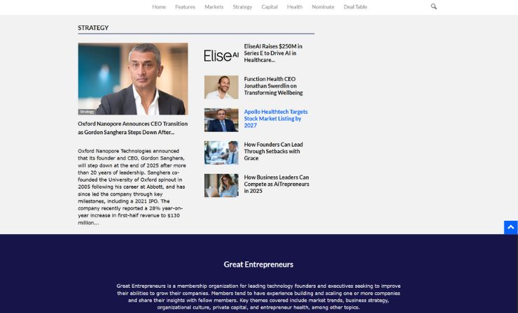 The Great Entrepreneurs (1)