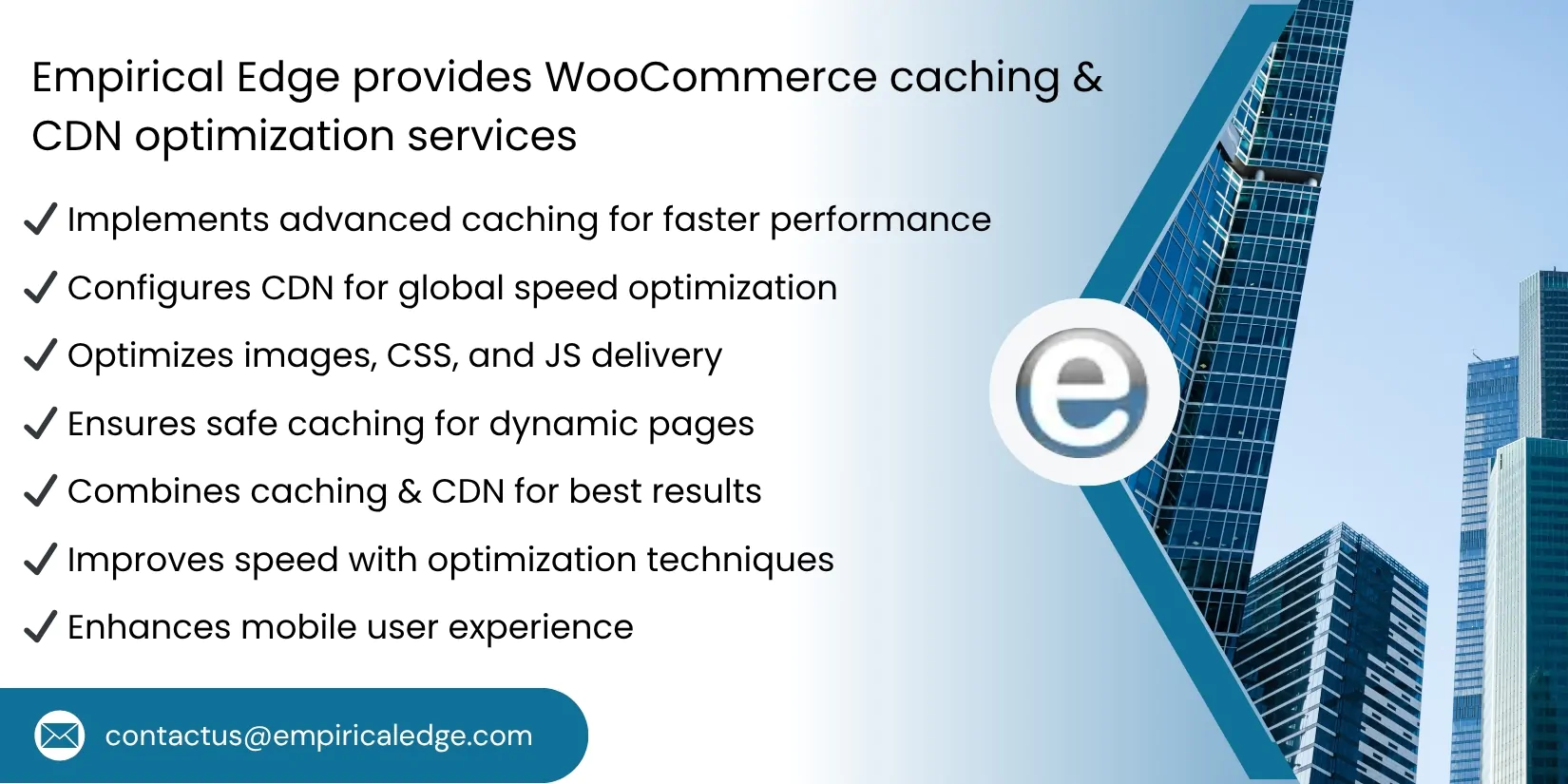 Empirical Edge provides WooCommerce services