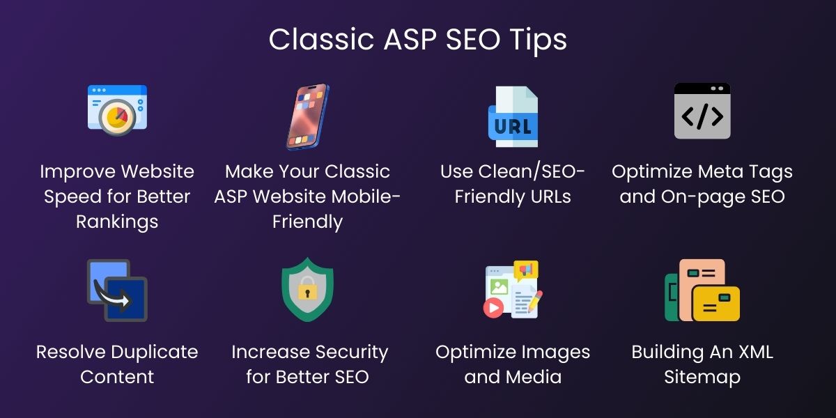 Classic ASP SEO Tips