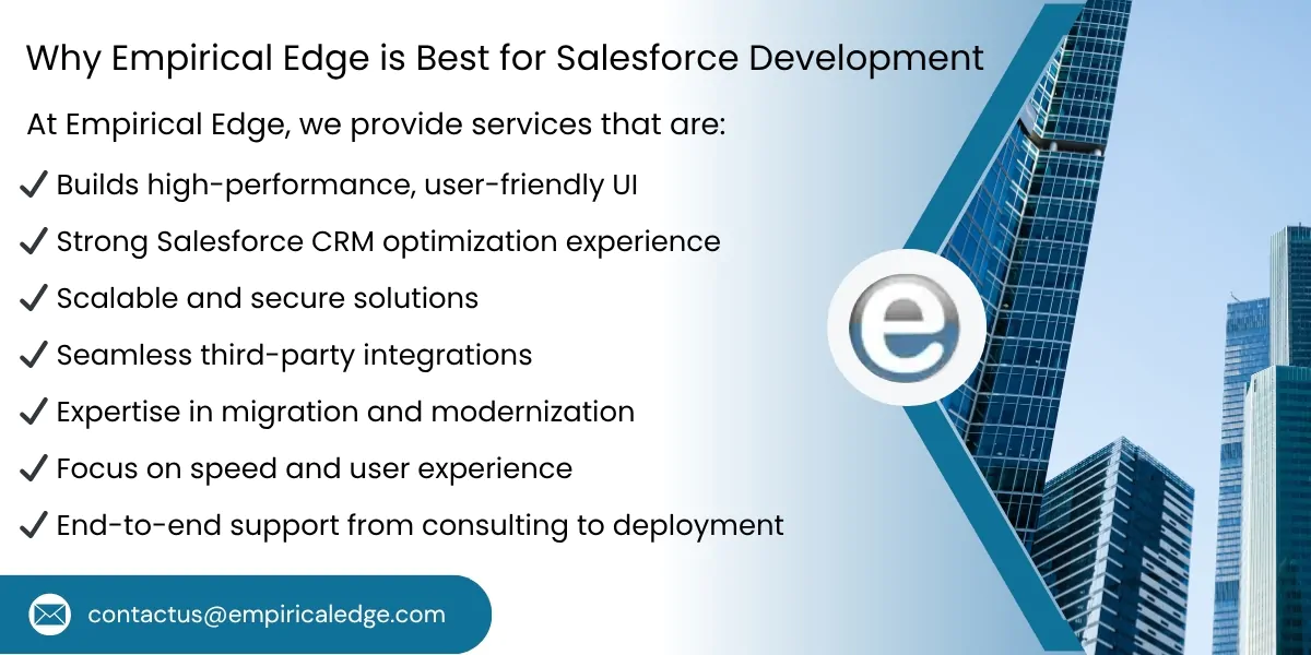 Empirical Edge is Best for Salesforce Development