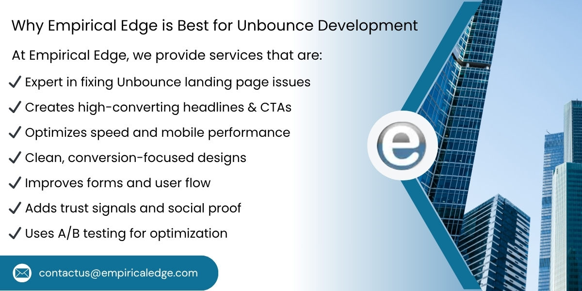 Empirical Edge is Best for Unbounce Development services