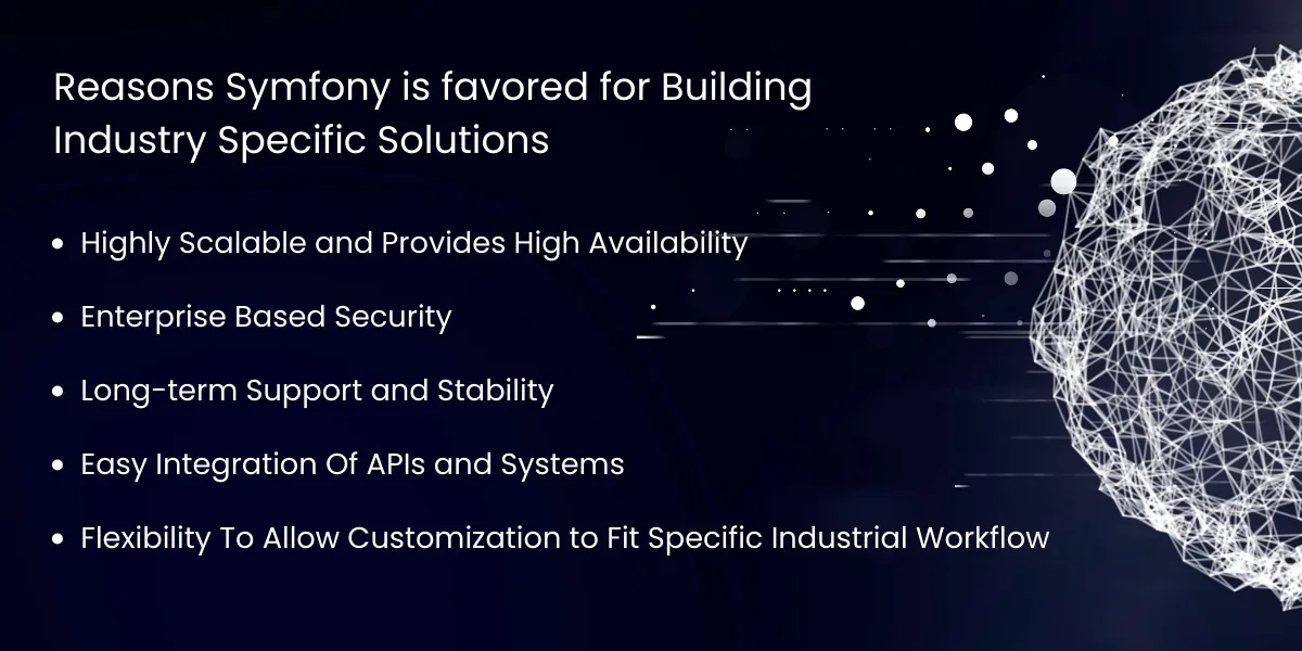 Reasons Symfony is favored for Building Industry Specific Solutions