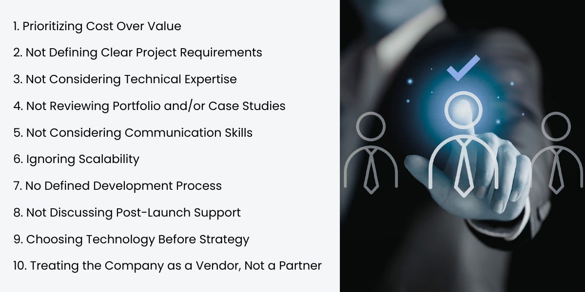 Common Mistakes When Choosing a Development Partner