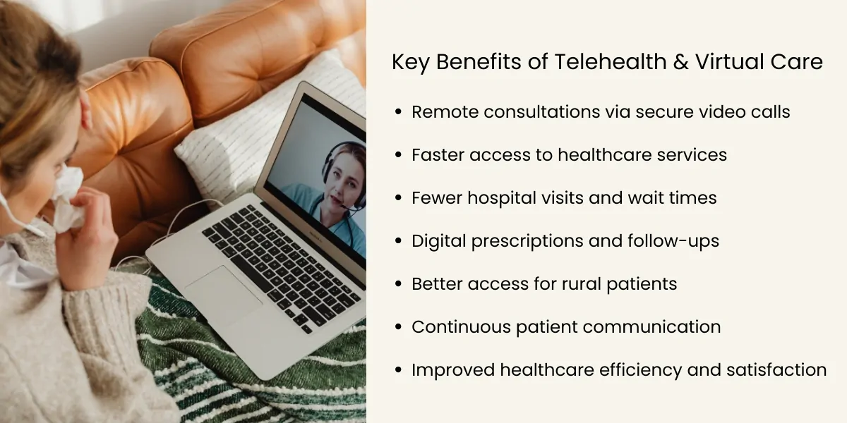 Key Benefits of Telehealth & Virtual Care
