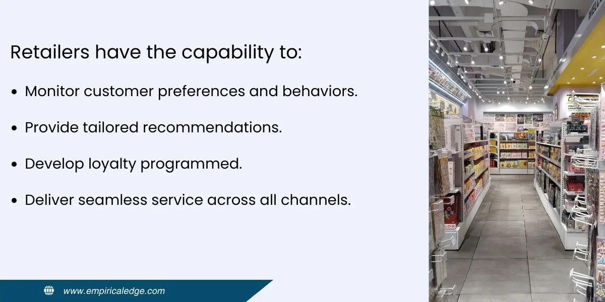 Retailers have the capability to