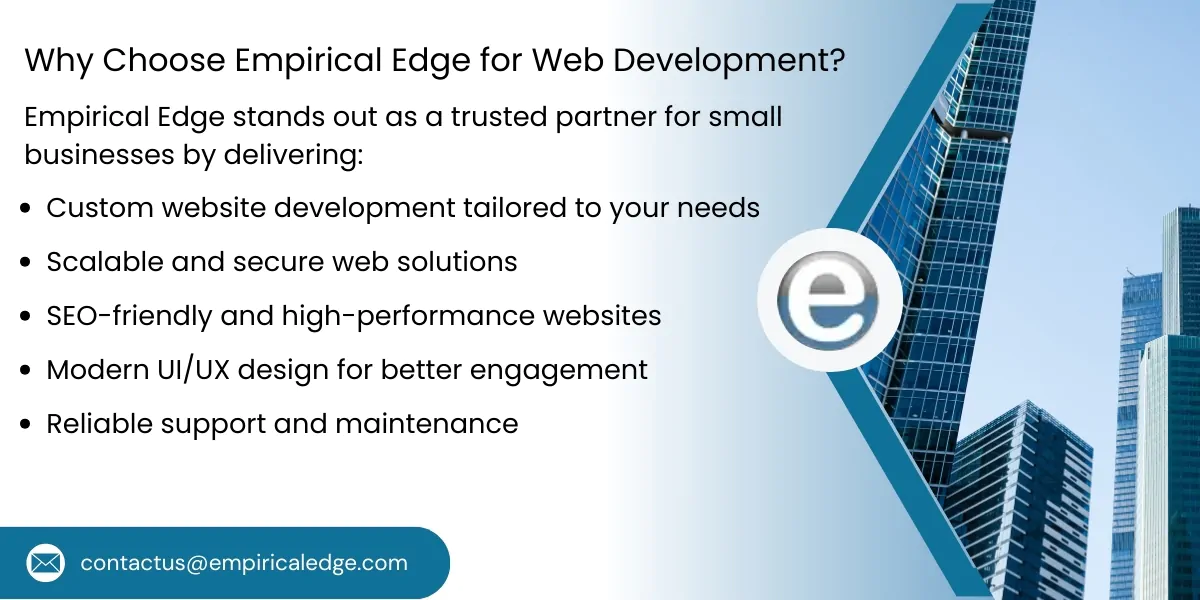 Why Choose Empirical Edge for Web Development