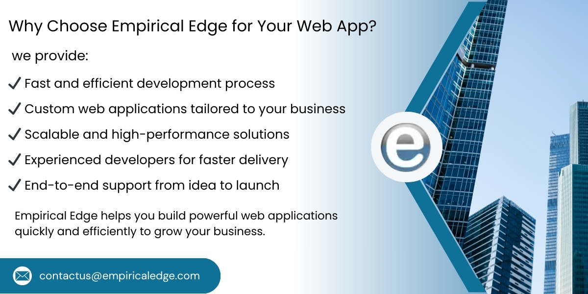 custom web application development Empirical Edge